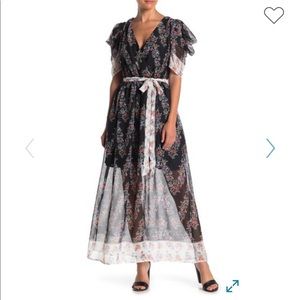 Floral midi dress